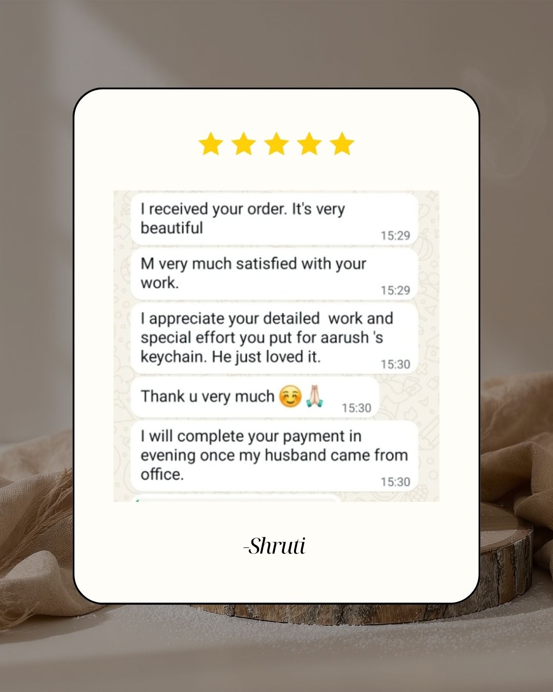 White and Yellow Classic Real Estate Client Review Testimonial Instagram Post